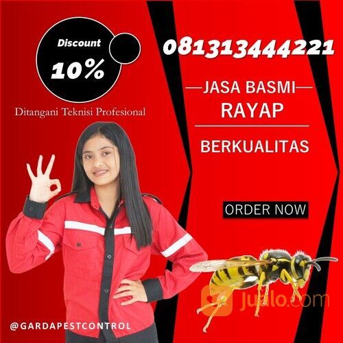 Jasa Pembasmi Tawon Malang Termurah | 0813-1344-4221- Garda Pest