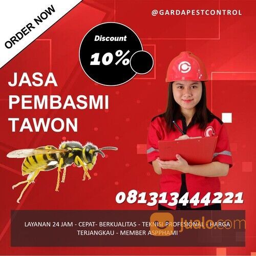 Jasa Pembasmi Tawon Malang Termurah | 0813-1344-4221- Garda Pest