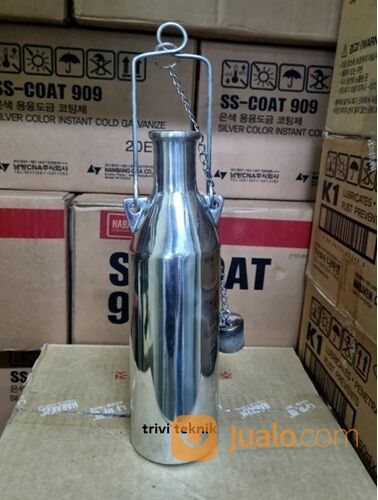 sampling sample can weighted beaker sus,botol sampel minyak