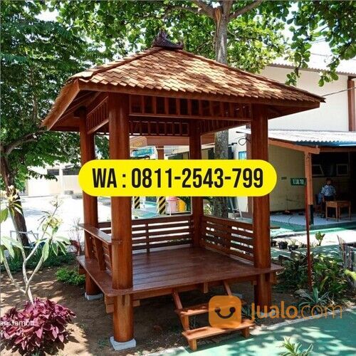 Gazebo Kayu Kudus | HP/WA: 0811-2543-799 | Alfahri Furniture