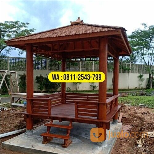 Gazebo Kayu Kudus | HP/WA: 0811-2543-799 | Alfahri Furniture