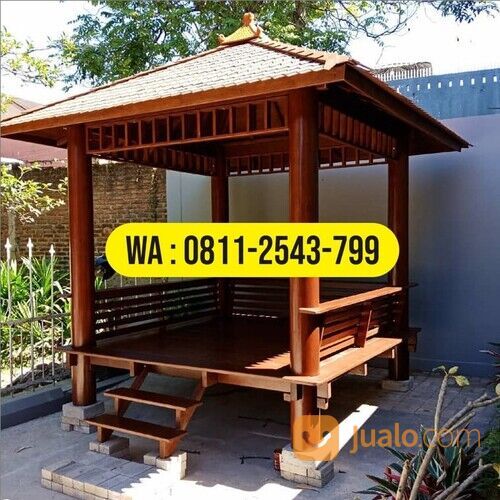 Gazebo Kayu Kudus | HP/WA: 0811-2543-799 | Alfahri Furniture