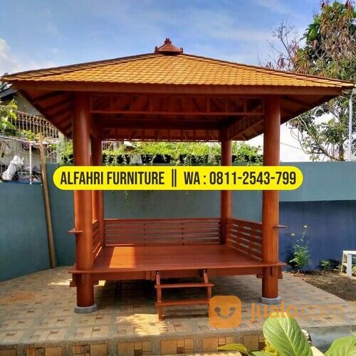 Gazebo Kayu Kudus | HP/WA: 0811-2543-799 | Alfahri Furniture