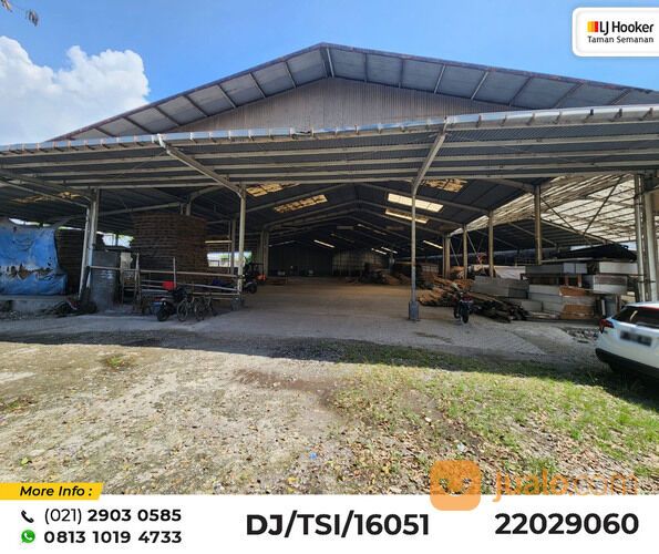 (TSI/16051) Gudang Jl. Peternakan, Kapuk, 5.829 m², HGB