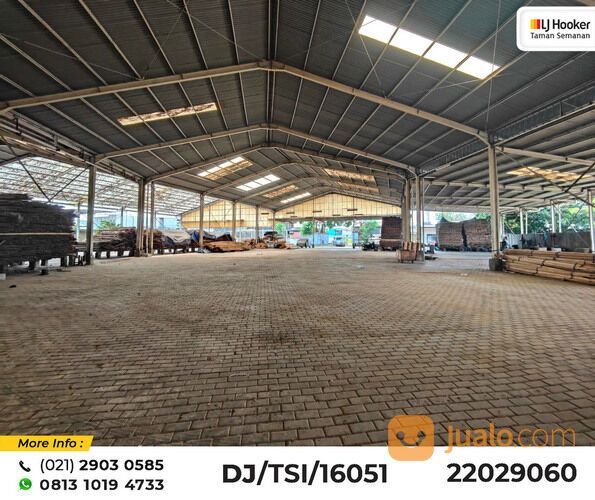 (TSI/16051) Gudang Jl. Peternakan, Kapuk, 5.829 m², HGB