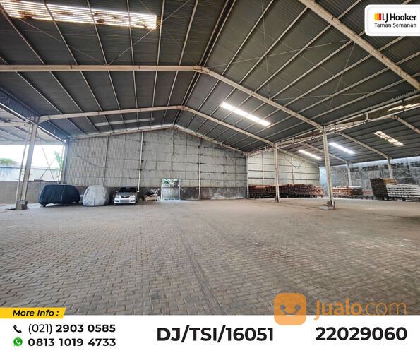 (TSI/16051) Gudang Jl. Peternakan, Kapuk, 5.829 m², HGB