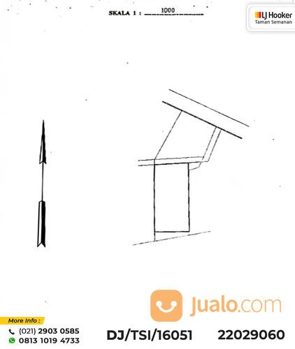 (TSI/16051) Gudang Jl. Peternakan, Kapuk, 5.829 m², HGB