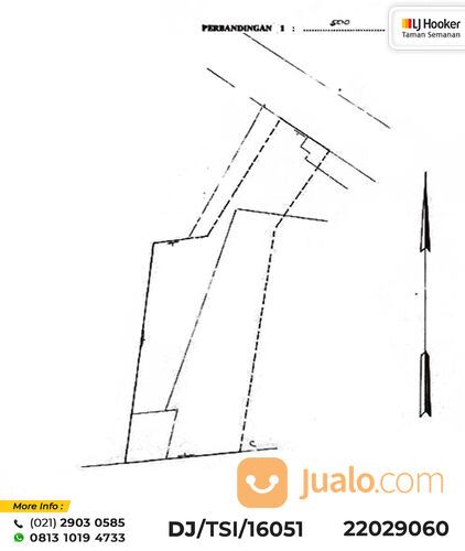 (TSI/16051) Gudang Jl. Peternakan, Kapuk, 5.829 m², HGB