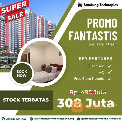 Apartemen Bandung Technoplex Living Dekat Telkom University No Macet