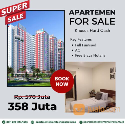 Apartemen Dekat Universitas Telkom Persis Depan Kampus Bebas Macet