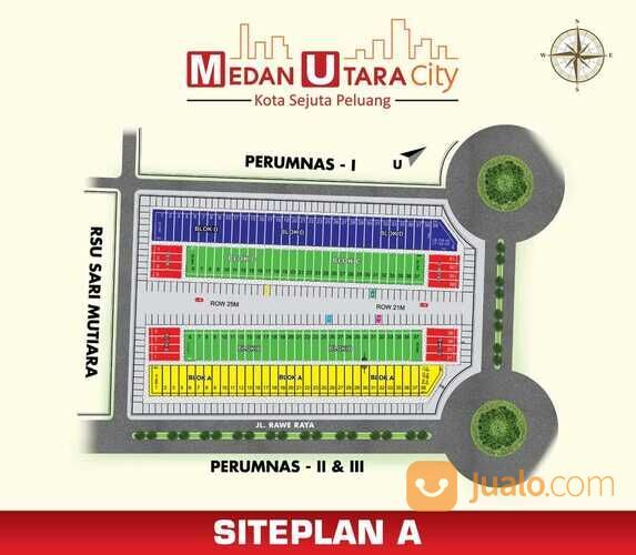RUKO MURAH DAERAH MEDAN, MARELAN, DAN MARTUBUNG