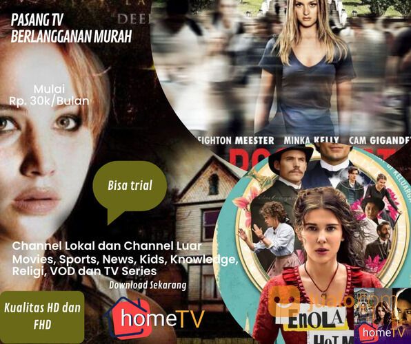 Televisi Berlangganan Murah IPTV Premium HOMETV
