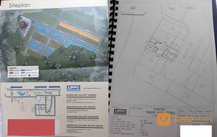 Rumah strategis tipe 36/60 Taman Sari Puspa TSP Lembah Hijau Lippo Cikarang