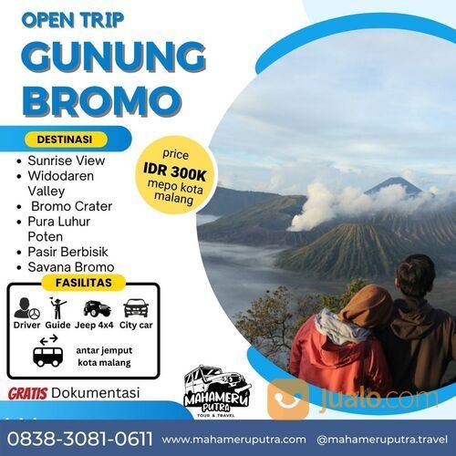 Open Trip Bromo Sunrise dari Malang
