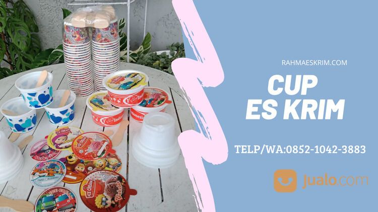 Cup Es Krim Plastik Telp/WA: 0852-1042-3883 Payakumbuh Sumatera Barat