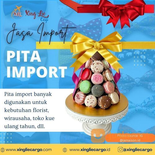 Jasa Forwarder China Import Pita Souvenir Packaging Bag