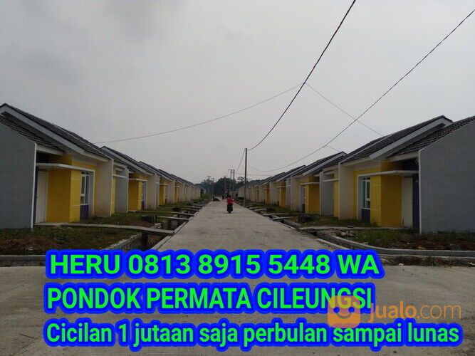 Rumah Murah Subsidi Cicilan 1 jutaan utk warga JAKARTA DEPOK CIBUBUR CIBINONG