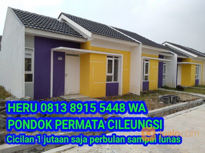 Rumah Murah Subsidi Cicilan 1 jutaan utk warga JAKARTA DEPOK CIBUBUR CIBINONG