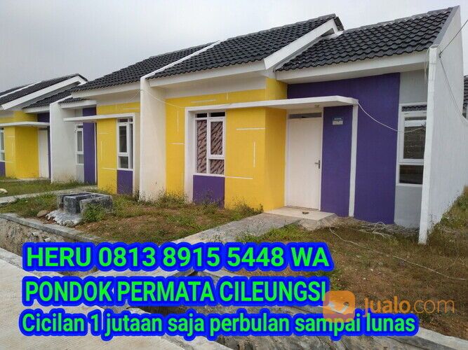 Rumah Murah Subsidi Cicilan 1 jutaan utk warga JAKARTA DEPOK CIBUBUR CIBINONG