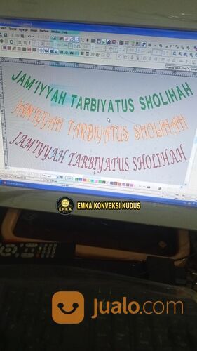 JASA BORDIR KOMPUTER EMKA DI KUDUS, JEPARA, DEMAK, SEMARANG, PURWODADI, PATI, REMBANG, MURAH