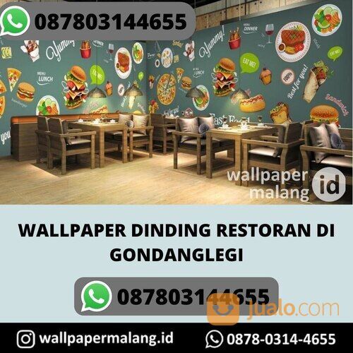 WALLPAPER DINDING RESTORAN DI GONDANGLEGI