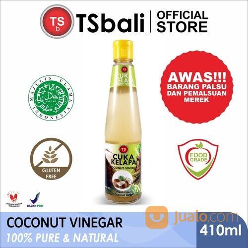 Cuka Air Kelapa / Coconut Vinegar 100% Murni & Alami 410ML - TSb