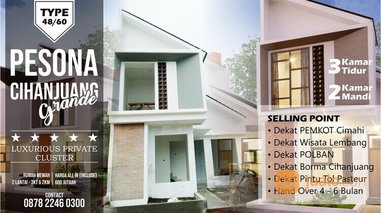 Perumahan Komplek Cisasawi Cihanjuang | PESONA CIHANJUANG GRANDE