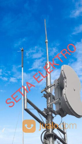 Pusat Pemasangan Penangkal Petir Tiang Triangle Beji Depok