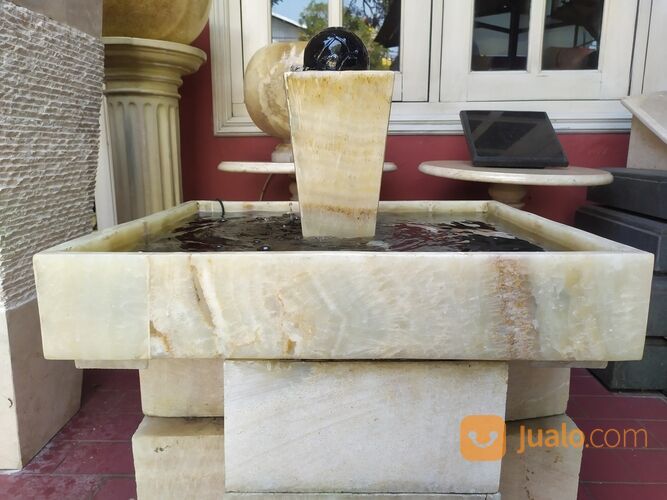 Air Mancur Taman Minimalis Marmer kediri