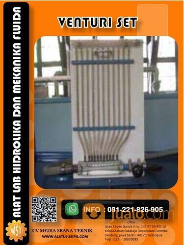 venturi set - ALAT LAB HIDROLIKA/MEKANIKA FLUIDA