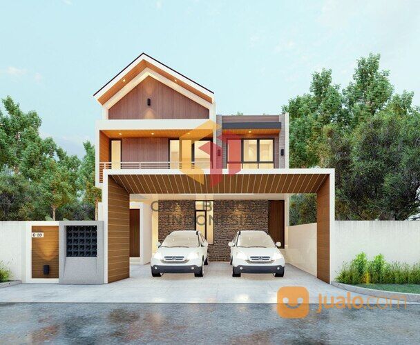 Desain Rumah Minimalis Modern Griya Bangun Indonesia