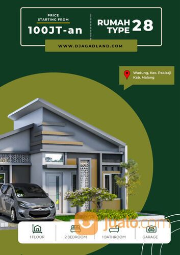 Rumah Murah D'Park City Pakisaji Type 28/60