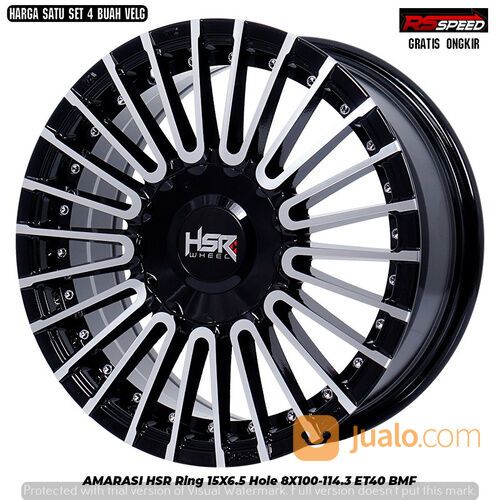 Velg Racing Mobil Avanza Veloz Ring 15 HSR AMARASI
