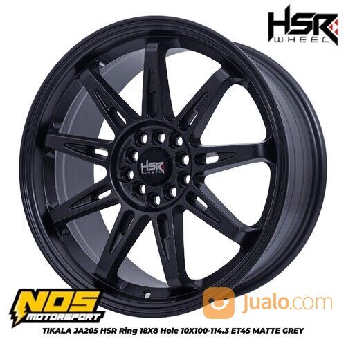 Velg Mobil Civi / lti / rv R18X8 HSR TIKALA Matt Grey H10X100-114,3 Original
