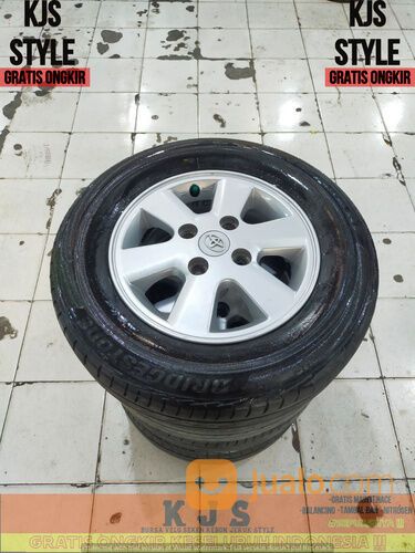 PELEK BEKAS OEM TOYOTA AVANZA RING 14 LEBAR 5 BAUT 4X114 BAN 185 70 R14