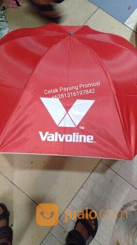 Payung golf sablon logo souvenir payung custom