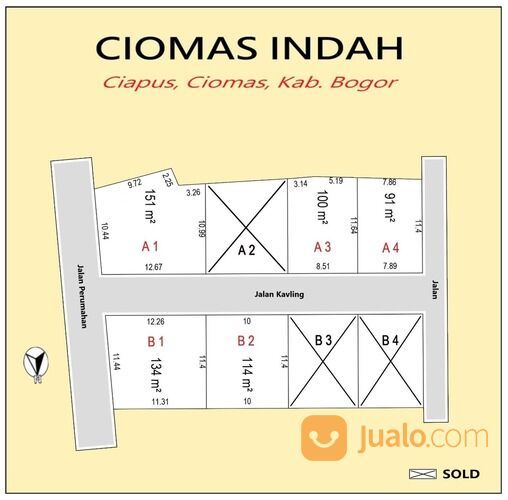 Jl. Raya Taman Pagelaran, Ciapus, Kec. Ciomas, Bogor, Jawa Barat