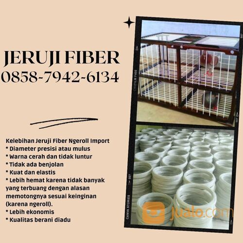 WA 0858-7942-6134 MURAH Harga Jeruji Fiber 3Mm Surabaya