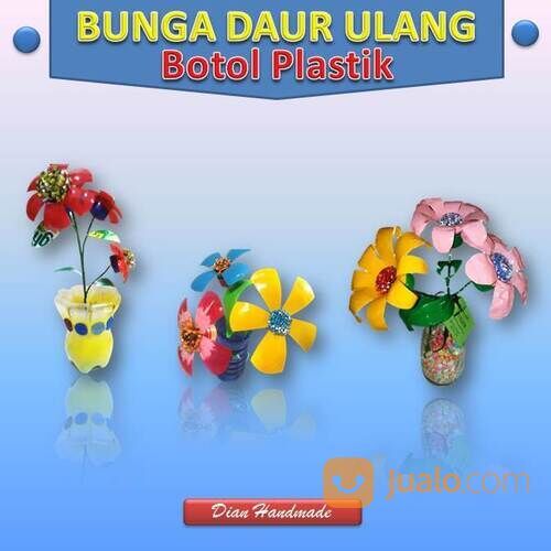 Bunga Plastik | Daur Ulang Botol Plastik