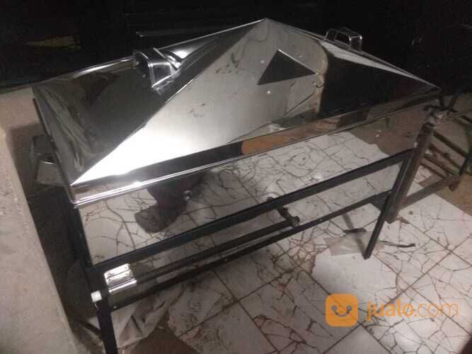 Kukusan Klakat Besar Kompor Stainless Steel 100x50cm