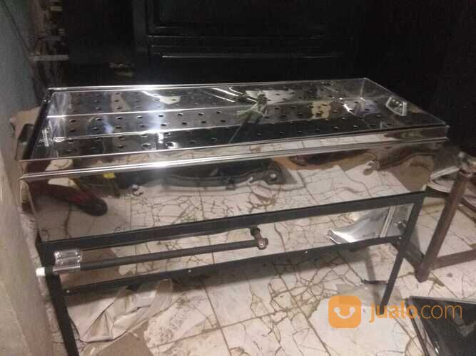 Kukusan Klakat Besar Kompor Stainless Steel 100x50cm