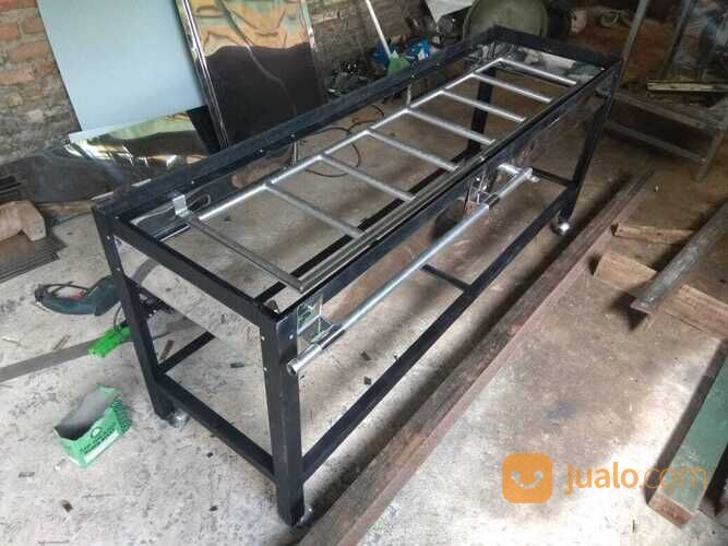 Kukusan Klakat Besar Kompor Stainless Steel 100x50cm