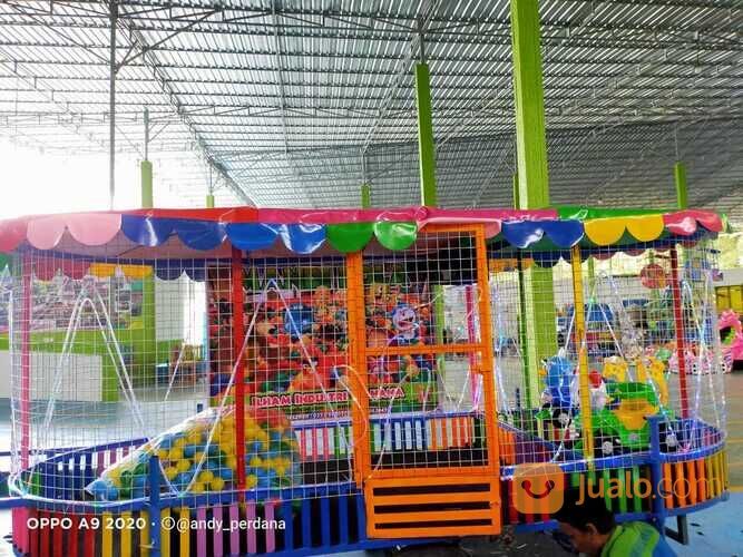 wahana odong mandi bola gerobak set terlengkap murah