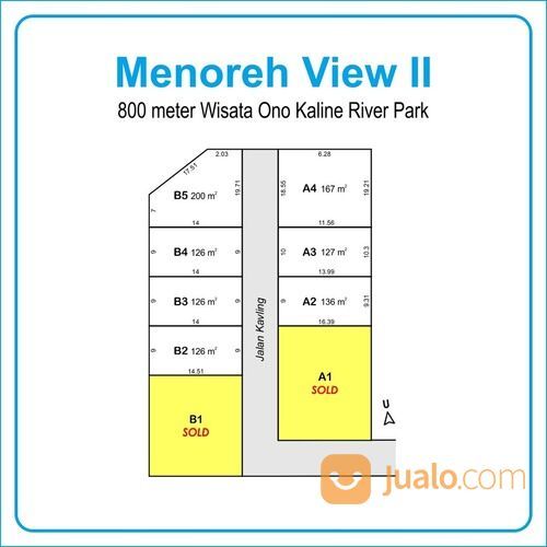 Dekat Pasar Dekso 136 m2; Lingkungan Asri