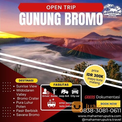 Paket Wisata Open Trip Bromo - HARGA PROMO