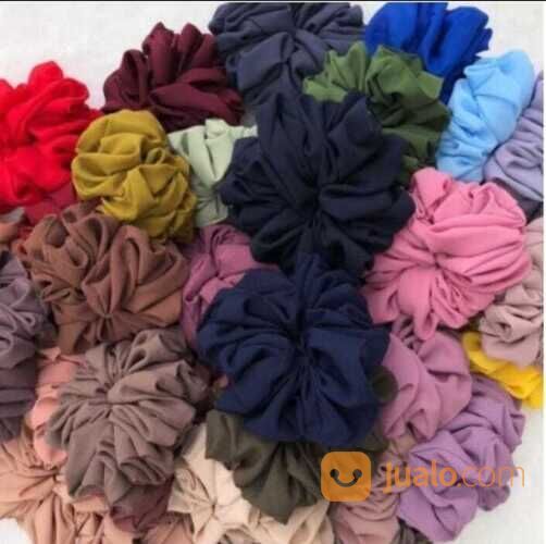 JILBAB BELLA SQUARE HIJAB SEGIEMPAT " 50 WARNA "POLYCOTTON PREMIUM