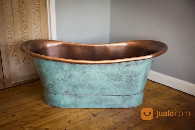 Bathtub Tembaga Kuningan Mewah dan Elegan, Dengan Terjangkau