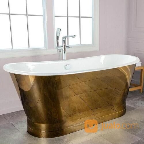 Bathtub Tembaga Kuningan Mewah dan Elegan, Dengan Terjangkau
