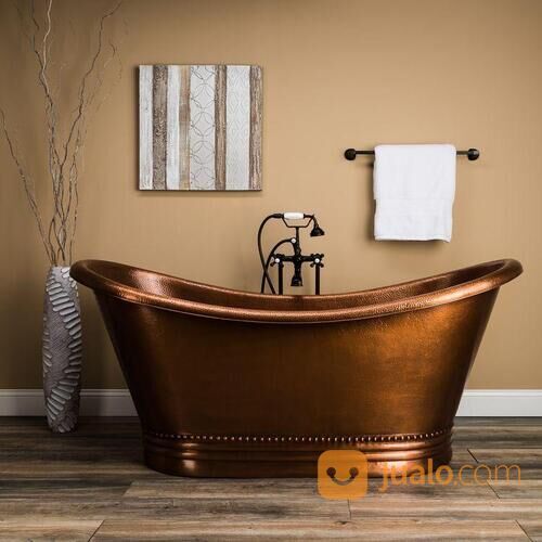 Bathtub Tembaga Kuningan Mewah dan Elegan, Dengan Terjangkau
