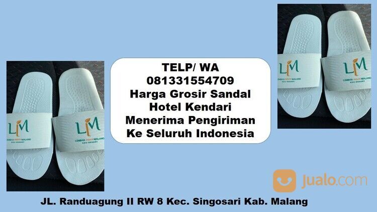 Hubungi 081331554709 - Agen Sandal Hotel Berkualitas Kendari